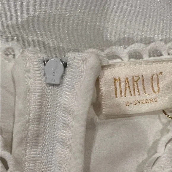 NWT Marlow White Lace Formal Kids Dress size 2/3 years - Picture 2 of 12